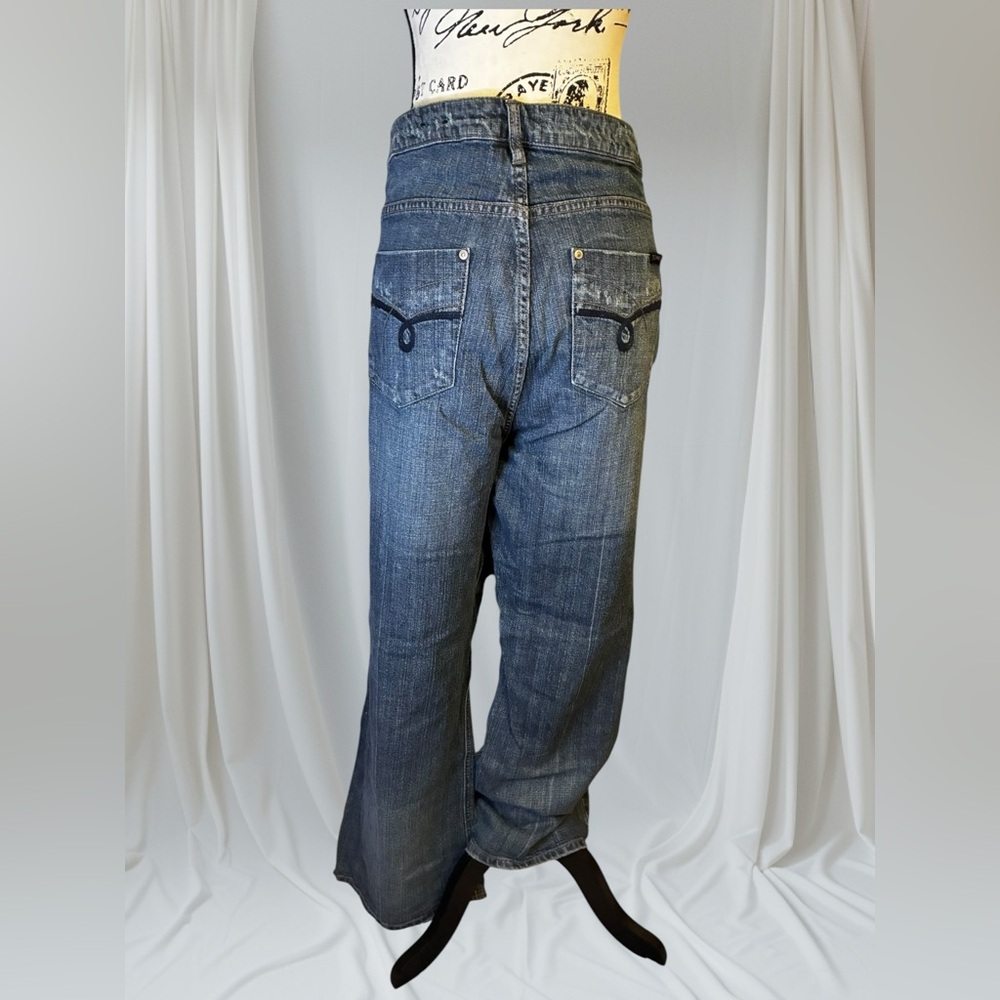 Vintage Torrid Z. Cavaricci Classic Blue Jeans Plus Size 26 - Picture 5 of 14